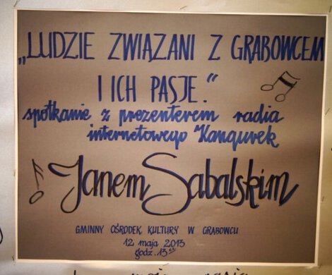 2013.05.12 - SPOTKANIE Z PREZENTEREM RADIA INTERNETOWEGO
