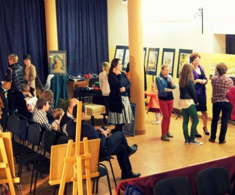 2013.10.27 -  &quot;PASTELOWY ŚWIAT KATARZYNY SAWICKIEJ&quot; [GOK SKIERBIESZÓW]