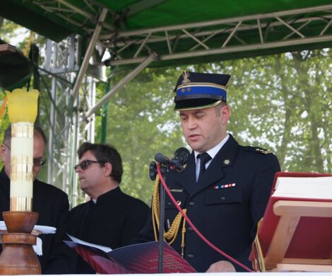 2016.05.08 - PRZEKAZANIE SZTANDARU DLA OSP TUCZĘPY
