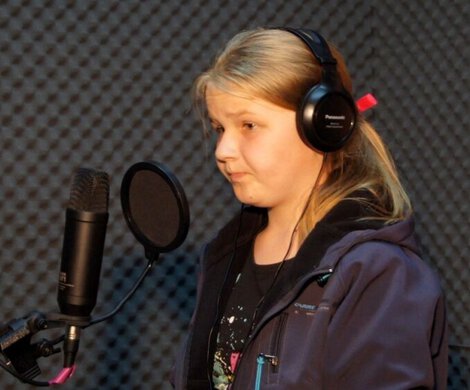 2016.06.14 - MŁODZIEŻ Z LITWY W STUDIO NAGRAŃ