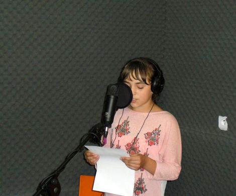 2016.06.14 - MŁODZIEŻ Z LITWY W STUDIO NAGRAŃ