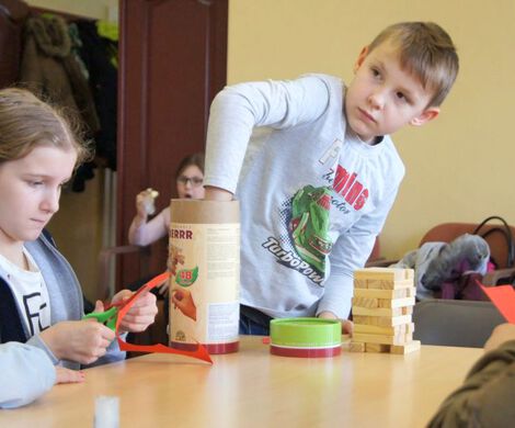 2018.02.05 - GRY PLANSZOWE, ZAJĘCIA PLASTYCZNE [FERIE]