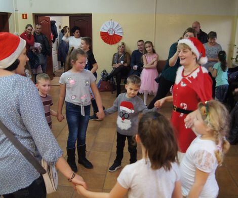 2018.12.09 - MIKOŁAJKI Z GMINNEGO PROGRAMU PROFILAKTYKI UZALEŻNIEŃ - GRABOWIEC