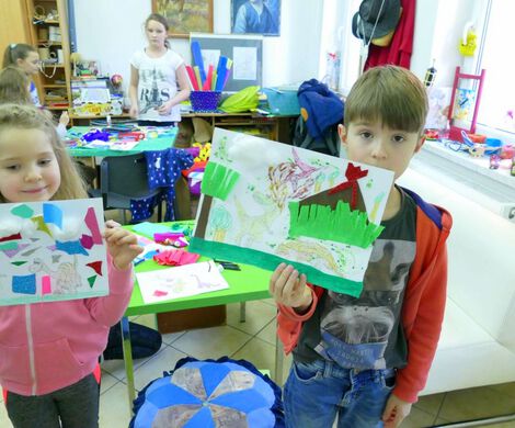 2020.02.05 - ZAJĘCIA PLASTYCZNE - ŚWIAT DINOZAURÓW