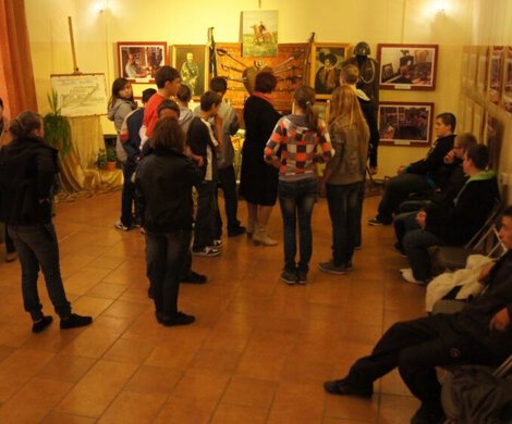 2012.10.09 MŁODZIEŻ Z ZS NA WYSTAWIE
