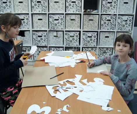 2021.12.16 - ZAJĘCIA PLASTYTCZNE - ZIMOWA KRAINA