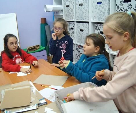 2021.12.16 - ZAJĘCIA PLASTYTCZNE - ZIMOWA KRAINA