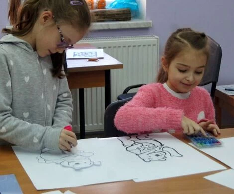 2022.01.18 - DZIEŃ KUBUSIA PUCHATKA - ZAJĘCIA PLASTYCZNE