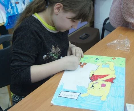 2022.01.18 - DZIEŃ KUBUSIA PUCHATKA - ZAJĘCIA PLASTYCZNE