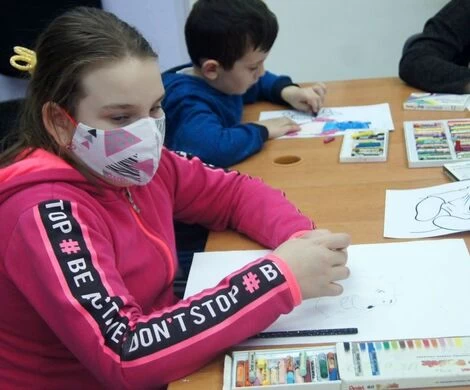 2022.01.18 - DZIEŃ KUBUSIA PUCHATKA - ZAJĘCIA PLASTYCZNE