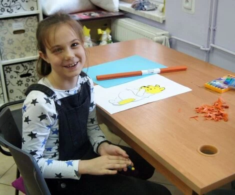 2022.01.18 - DZIEŃ KUBUSIA PUCHATKA - ZAJĘCIA PLASTYCZNE