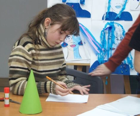 2022.01.20 - ANIOŁY DLA BABCI I DZIADKA - ZAJĘCIA PLASTYCZNE
