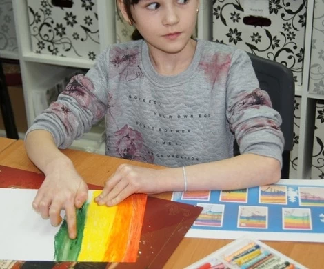 2022.01.27 - PASTELOWA ZIMA - ZAJĘCIA PLASTYCZNE