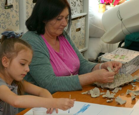 2022.04.29 - MAKI NA ŁĄCE - ZAJĘCIA PLASTYCZNE