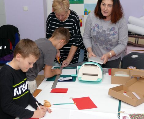 2022.11.18 - KARTKA DO MIKOŁAJA - ZAJĘCIA PLASTYCZNE