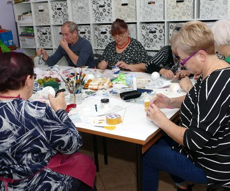 2022.12.07 - OZDOBY ŚWIĄTECZNE - AKTYWNI 50+
