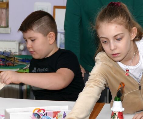 2023.02.03 - PTASZKI Z GLINY I KWIATKI Z PIANKI