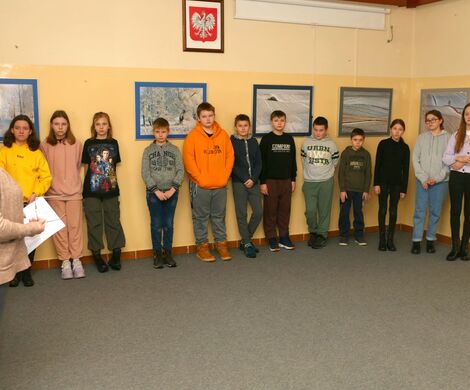 2022.02.07 - V KLASA Z WIZYTĄ W GOK