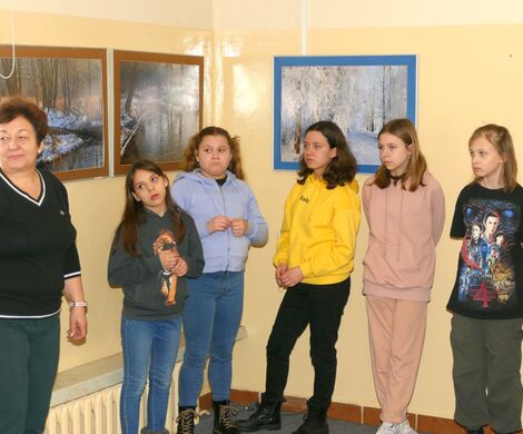 2022.02.07 - V KLASA Z WIZYTĄ W GOK
