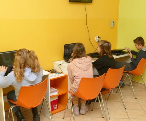 2022.02.07 - V KLASA Z WIZYTĄ W GOK