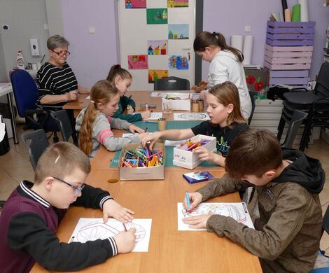 2023.03.24 - PISANKI KOLOROWANKI - ZAJĘCIA PLASTYCZNE