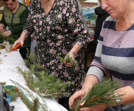 2023.12.13 - STROIKI ŚWIĄTECZNE - WARSZTATY - AKTYWNI 50+