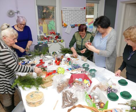 2023.12.13 - STROIKI ŚWIĄTECZNE - WARSZTATY - AKTYWNI 50+