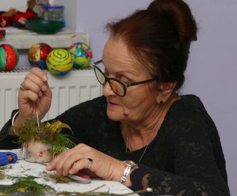 2023.12.13 - STROIKI ŚWIĄTECZNE - WARSZTATY - AKTYWNI 50+