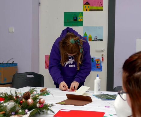 2023.12.15 - KARTKI ŚWIĄTECZNE - ZAJĘCIA PLASTYCZNE