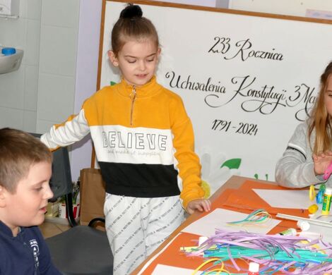 2024.04.19 - PAPIEROWE PAWIE - ZAJĘCIA PLASTYCZNE
