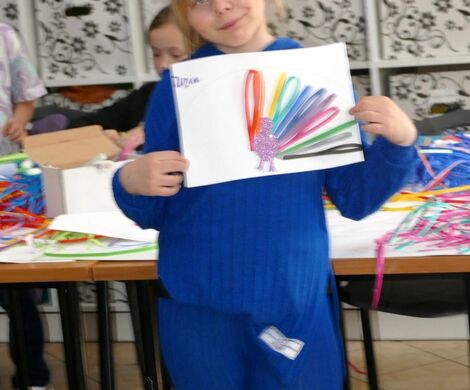 2024.04.19 - PAPIEROWE PAWIE - ZAJĘCIA PLASTYCZNE