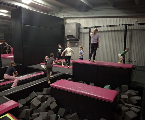 2025.02.21 - Ferie zimowe, wyjazd do parku trampolin