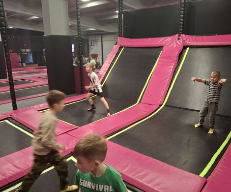 2025.02.21 - Ferie zimowe, wyjazd do parku trampolin