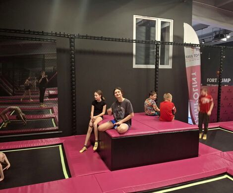 2025.02.21 - Ferie zimowe, wyjazd do parku trampolin