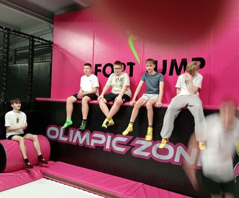 2025.02.21 - Ferie zimowe, wyjazd do parku trampolin
