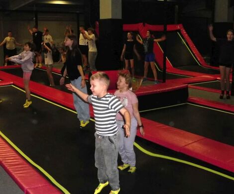 2025.02.21 - Ferie zimowe, wyjazd do parku trampolin