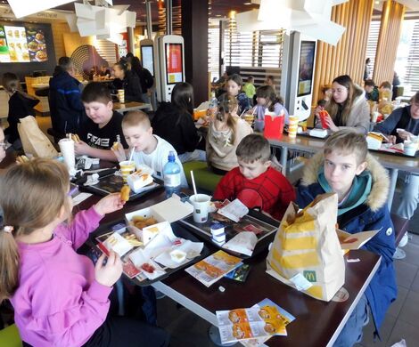 2025.02.21 - Ferie zimowe, wyjazd do parku trampolin