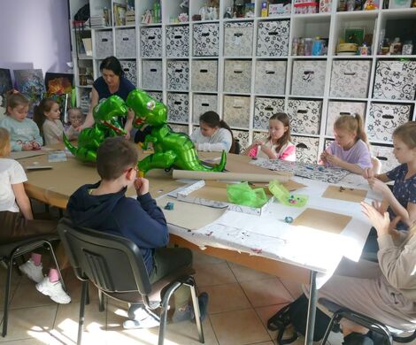2025.02.26 - Ferie zimowe, studio nagrań, zajęcia plastyczne