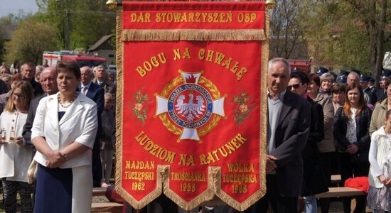 PRZEKAZANIE SZTANDARU DLA OSP TUCZĘPY