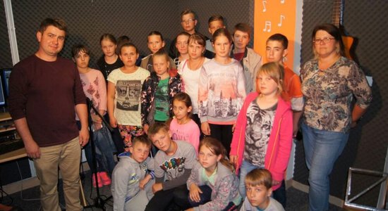 MŁODZIEŻ Z LITWY W STUDIO GOK