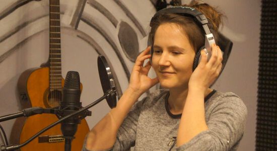 GRUPA SALSA Z CIESZANOWA W STUDIO NAGRAŃ