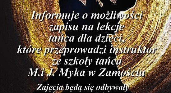 ZAPISY NA NAUKĘ TAŃCA
