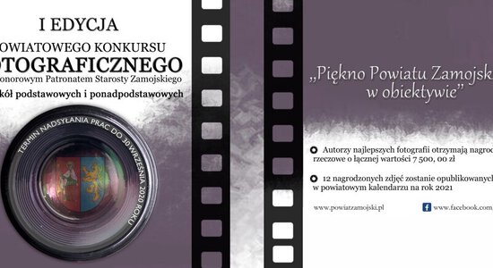 Konkurs Fotograficzny &quot;Piękno Powiatu Zamojskiego w obiektywie&quot;