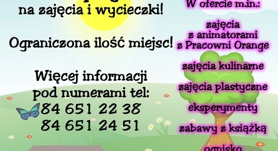 WAKACJE Z GOK I BIBLIOTEKĄ