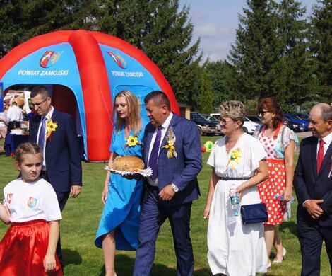GMINA GRABOWIEC NA DOŻYNKACH POWIATOWYCH W MIĄCZYNIE