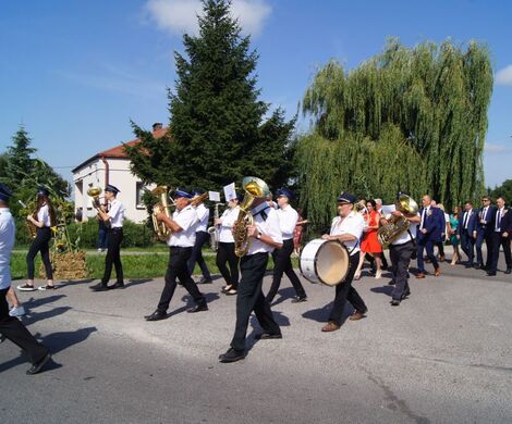 GMINA GRABOWIEC NA DOŻYNKACH POWIATOWYCH W MIĄCZYNIE