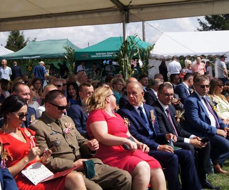 GMINA GRABOWIEC NA DOŻYNKACH POWIATOWYCH W MIĄCZYNIE