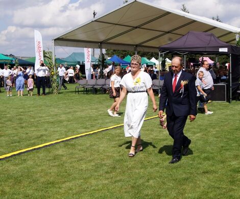 GMINA GRABOWIEC NA DOŻYNKACH POWIATOWYCH W MIĄCZYNIE