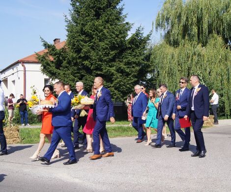 GMINA GRABOWIEC NA DOŻYNKACH POWIATOWYCH W MIĄCZYNIE