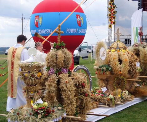 GMINA GRABOWIEC NA DOŻYNKACH POWIATOWYCH W MIĄCZYNIE